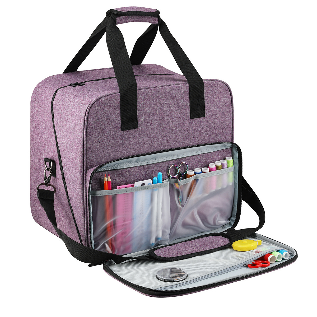 Large Sewing Machine Bag Gray  - Travel Accessories Bag For Women 评论和价格