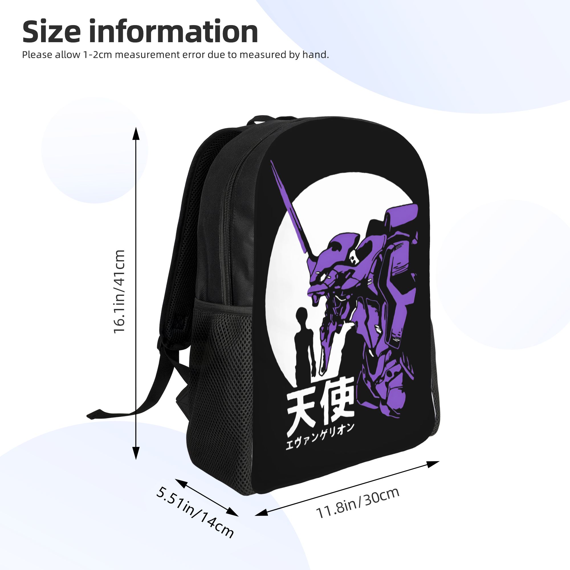 3D Print E-Evangelions Backpac - Travel Accessories Bag For Men 评论和价格