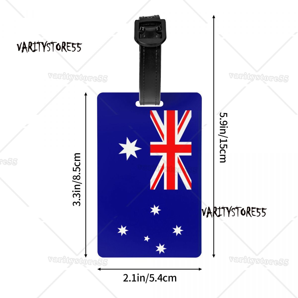 Australia Flag Luggage Tags fo - Travel Accessories Australia 评论和价格