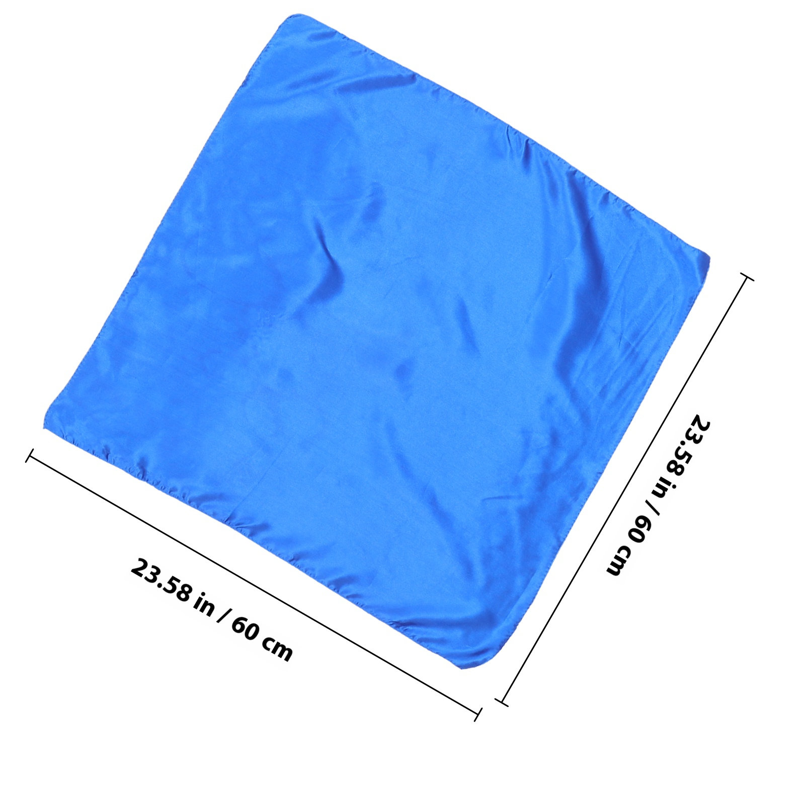 2Pcs Neck Scarves Solid Color  - Travel Accessories Present 评论和价格