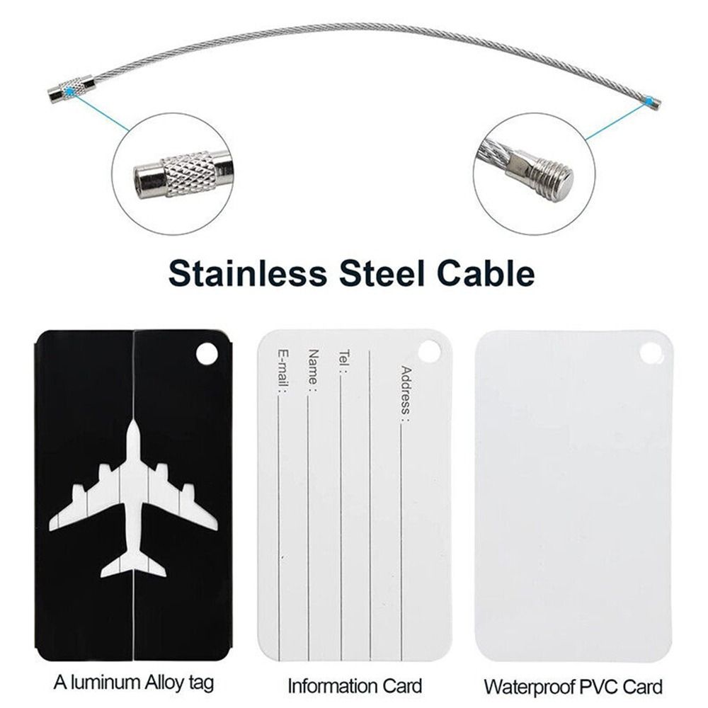 Aluminium Travel Luggage Tags  - Travel Accessories International 评论和价格