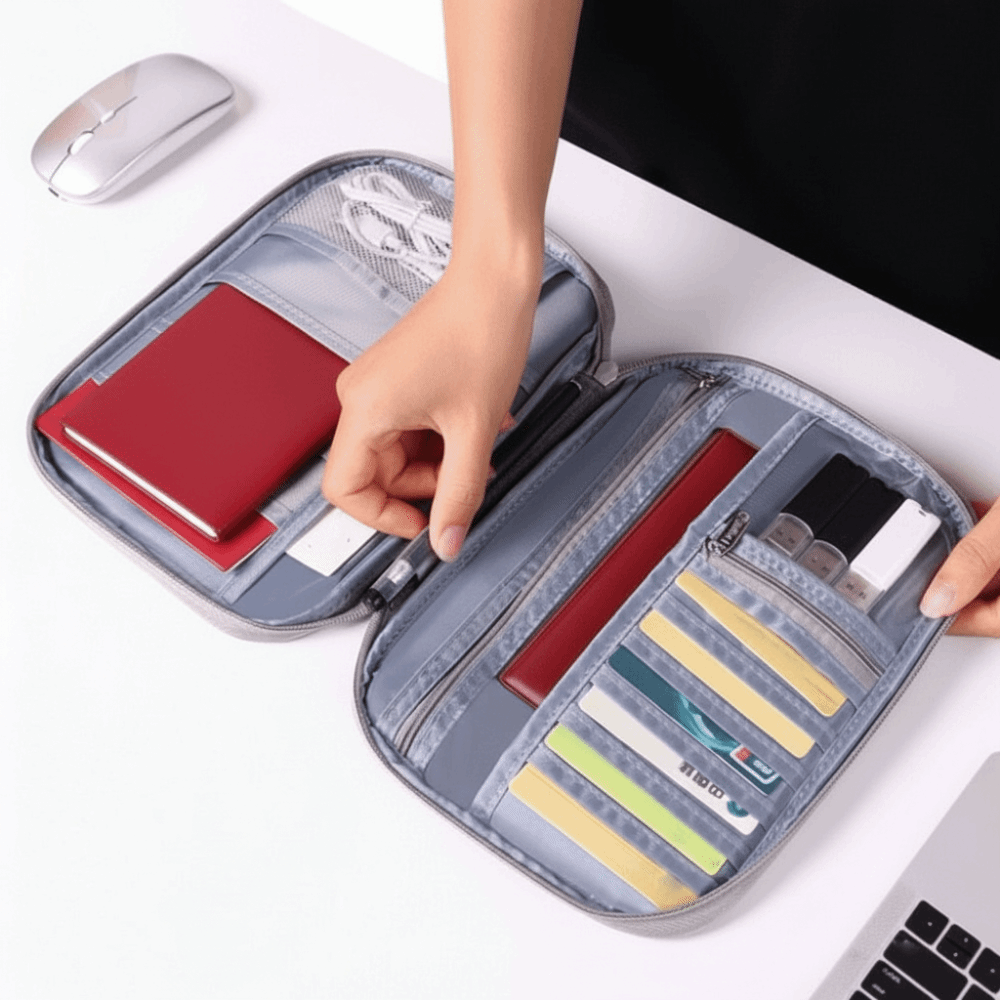 Creative Solid Color Passport  - Travel Accessories Bag For Men 评论和价格