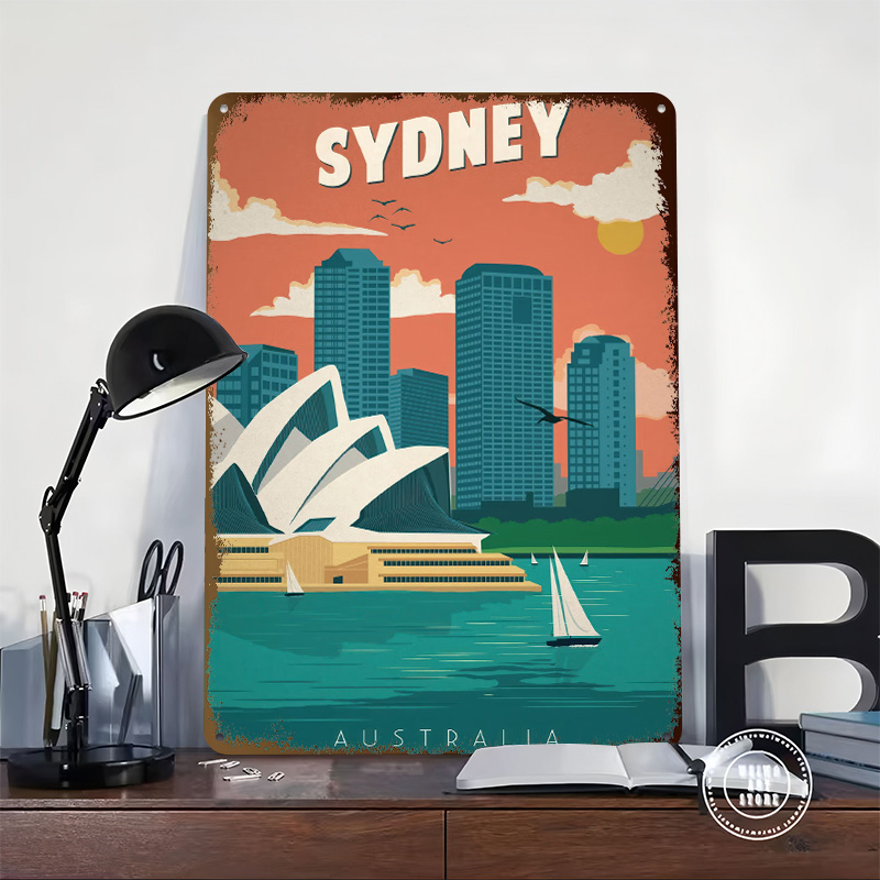 Sydney Travel Poster Customize - Travel Accessories Sydney 评论和价格