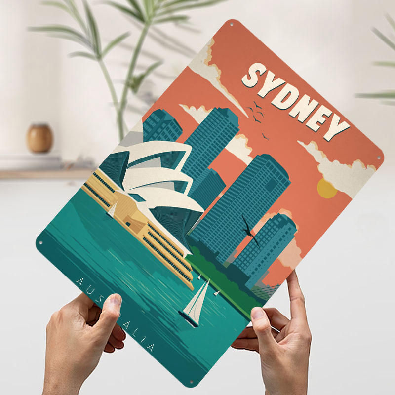 Sydney Travel Poster Customize - Travel Accessories Sydney 评论和价格