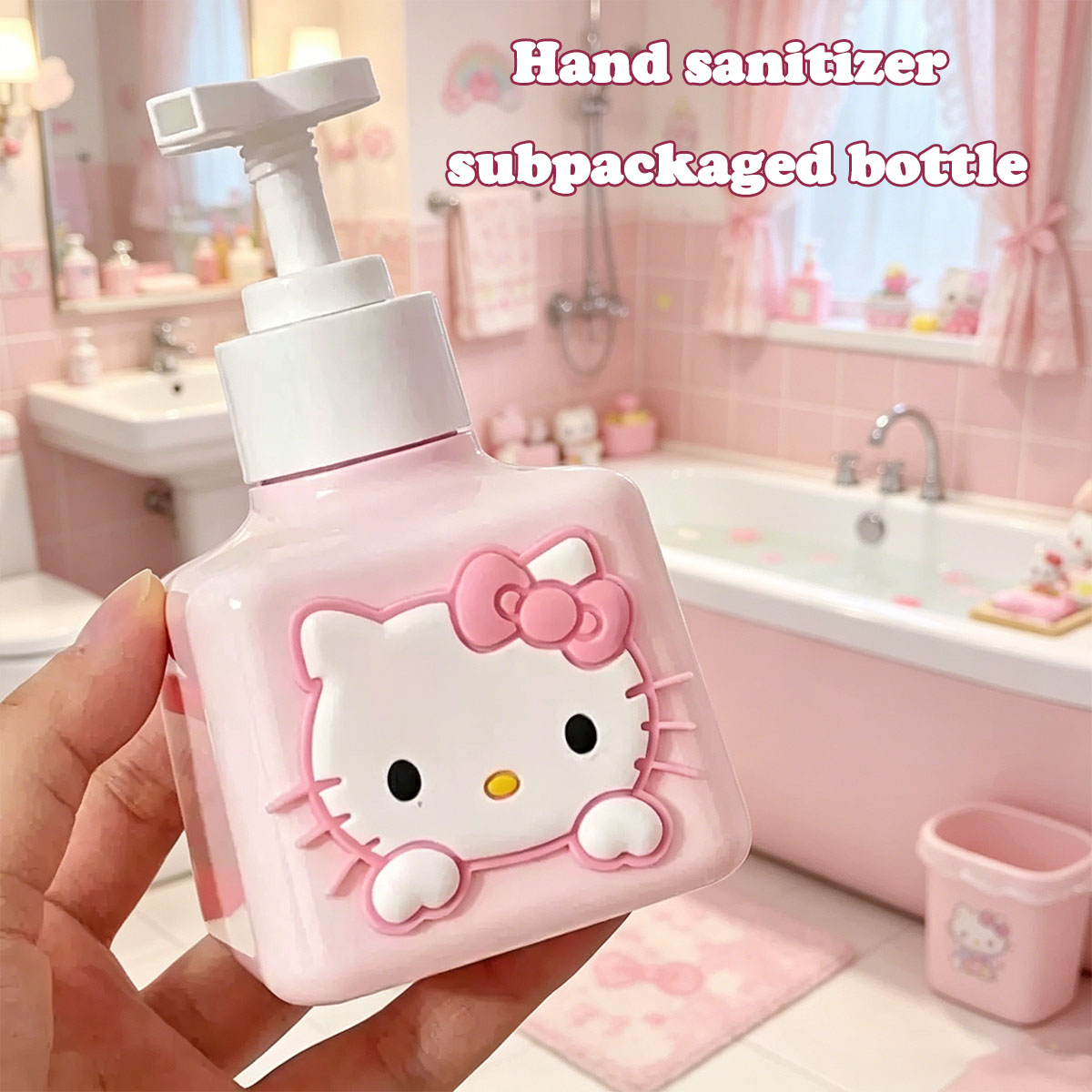 Hello Kitty Emulsion Bottling  - Travel Accessories Toiletries 评论和价格