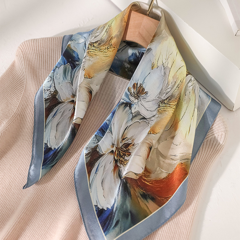 100% Real Silk Scarf Gorgeous  - Travel Accessories Present 评论和价格
