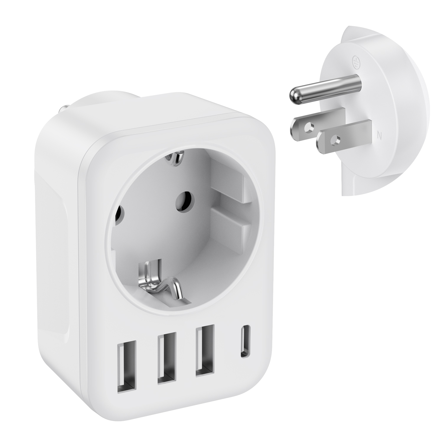Travel Adapter USA Adapter Eur - Travel Accessories Canada 评论和价格